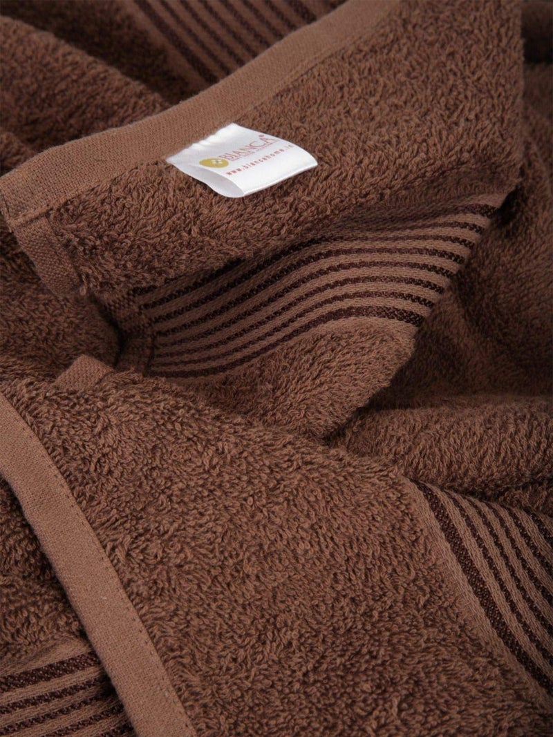 KOPA Quick Dry 100% Cotton Soft Terry Towel -2pc Bath Towel (d'ross) | Quick Dry 100% Cotton | Super Absorbent, Lightweight, Odour Free - for Men, Women, Kids Solid-Multi - Image 4
