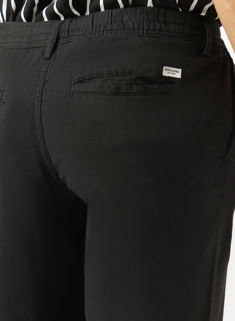 JACK & JONES  Linen Blend Casual Trouser for Men | Best Price UAE