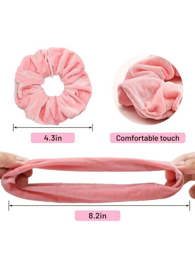 Belicia 12 Pcs Premium Velvet Hair Scrunchies for Women Elastic Hair Bands Soft Ropes Ponytail Holder Hair Ties for Girls Women Hair Accessories（12 Colors） - Image 2