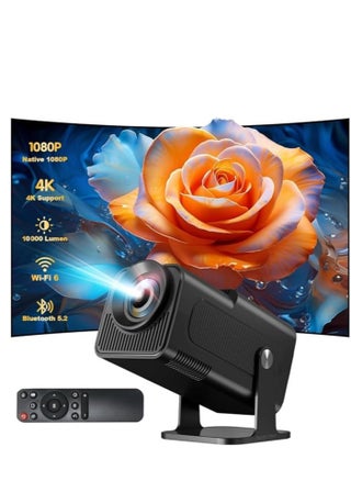 "Mini 1080P FHD Projector with 4K Support: 300 ANSI Lumens, Auto Keystone Correction, WiFi 6" - pzsku/Z2AB5A985FA0161246A8CZ/45/_/1723015365/504bb97e-4285-49c1-a726-adf8231df8dc