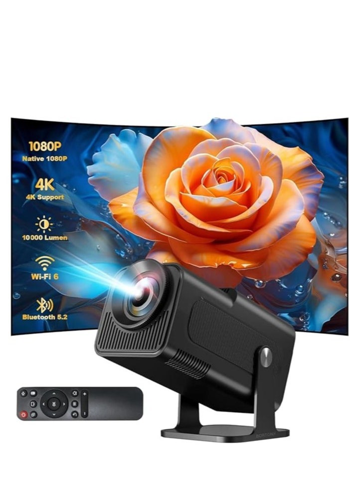 Generic "Mini 1080P FHD Projector with 4K Support: 300 ANSI Lumens, Auto Keystone Correction, WiFi 6"  - Image 1