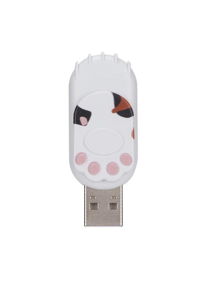 Thoraya Cat claw cute USB flash drive cartoon cute USB flash drive customized personality creative gift small mini car USB flash drive knob model colorful cool 64GB  - Image 5