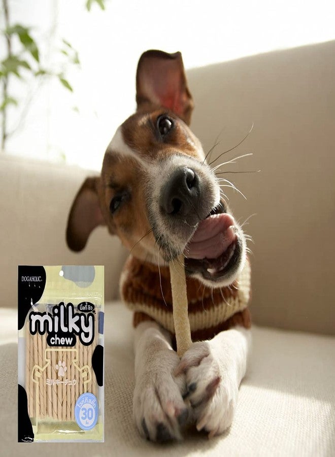 Rena Combo of: - Rena Love Chicken Wrapped Barbeque Rolls Treats for Dogs | Rich in Protein and Easily Digestible - 154 gm with Milky Chew Stick Style Dog Treats - 30 Pieces - Image 5