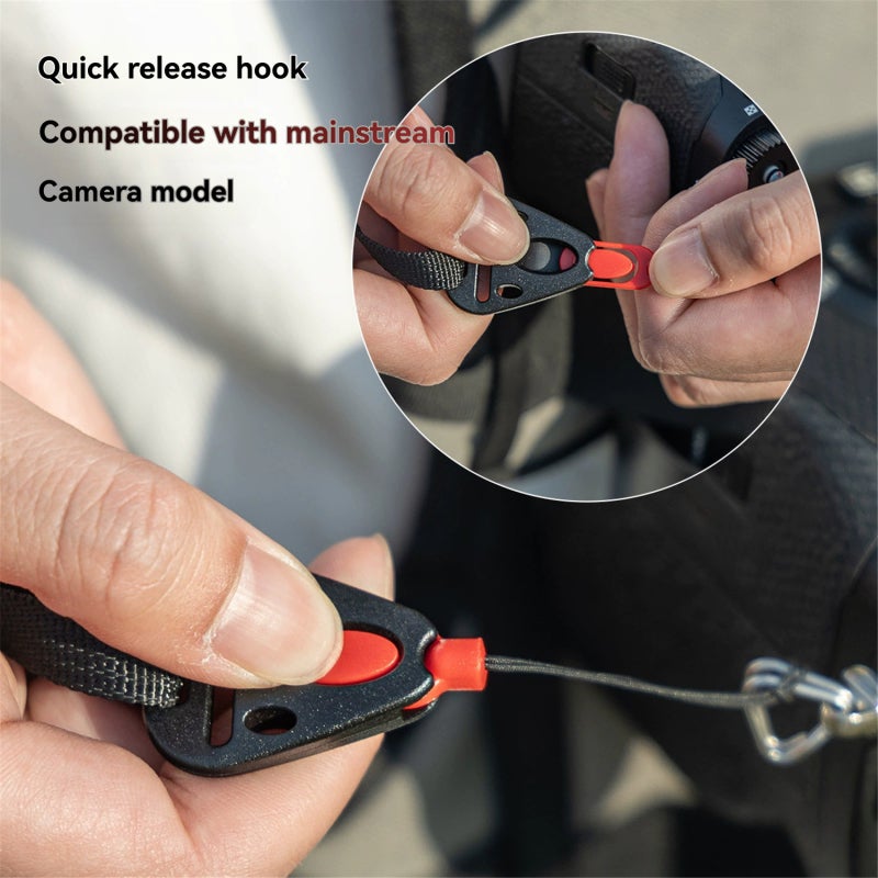 Slr Camera Vest 600D High-Density Nylon Quick-Release Hooks - Adjustable Universal Fit Dual-Shoulder Stabilization System for Outdoor Travel Photography - Image 2