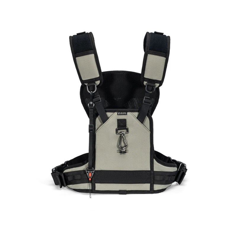 Slr Camera Vest 600D High-Density Nylon Quick-Release Hooks - Adjustable Universal Fit Dual-Shoulder Stabilization System for Outdoor Travel Photography - Image 1