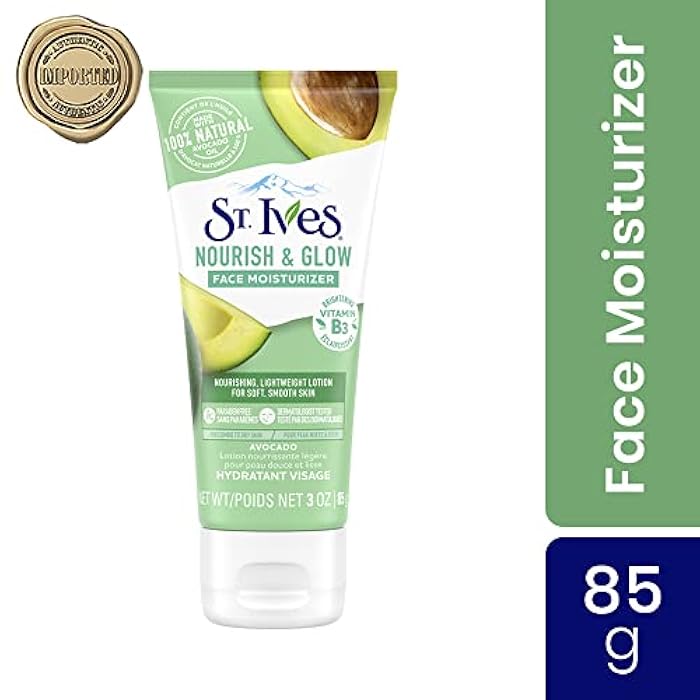 St. Ives Nourish & Glow Face Moisturizer Avocado 3 Ounce - Image 2
