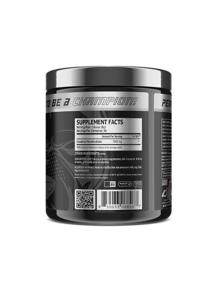 CORE CHAMPS Core Champs Creatine 5000 MG  60 Servings 300g  - Image 3