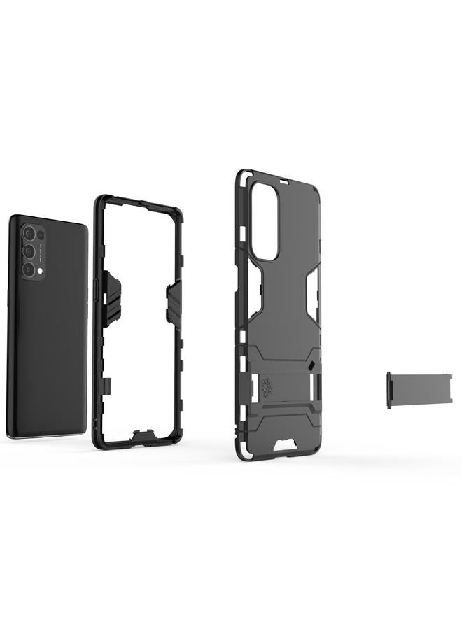 erorex Case For OPPO Reno5 Pro PC + TPU Shockproof Protective Case with Holder - Image 4