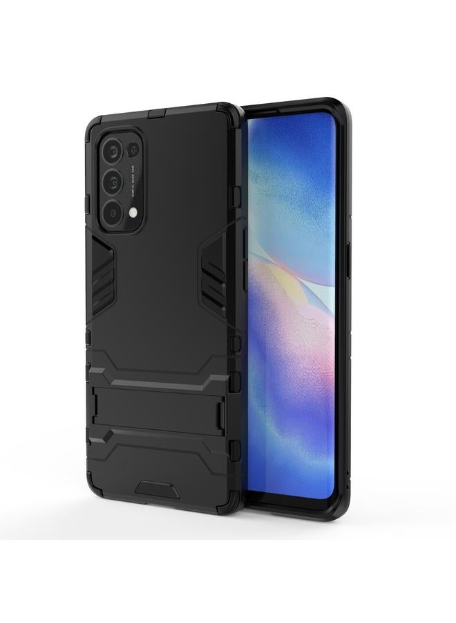 erorex Case For OPPO Reno5 Pro PC + TPU Shockproof Protective Case with Holder - Image 1