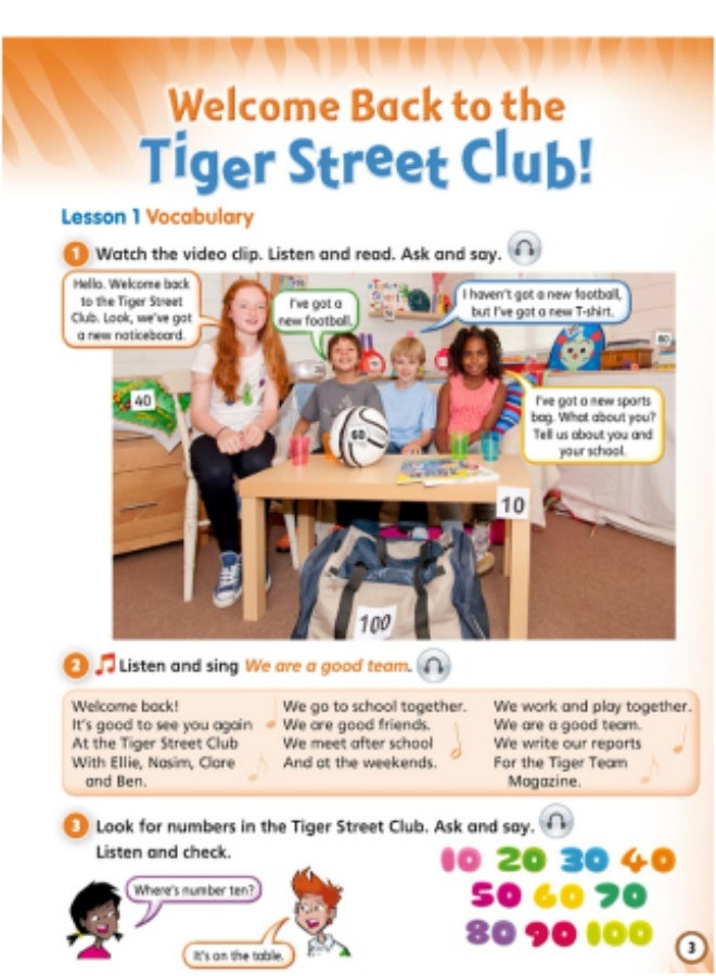 Macmillan Tiger Team -  English Course for Schools -level 4_Pupils_Book - Image 3