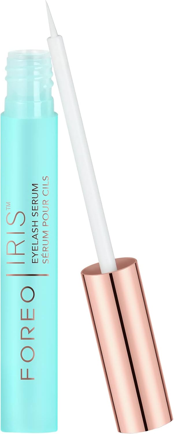 FOREO IRIS Eyelash Serum Volume Strength Concentrated Eyelash Serum for Growth and Thickness Eyebrow Growth Serum Phytokeratin Arginine Hyaluronic Acid FragranceFree 43 m
