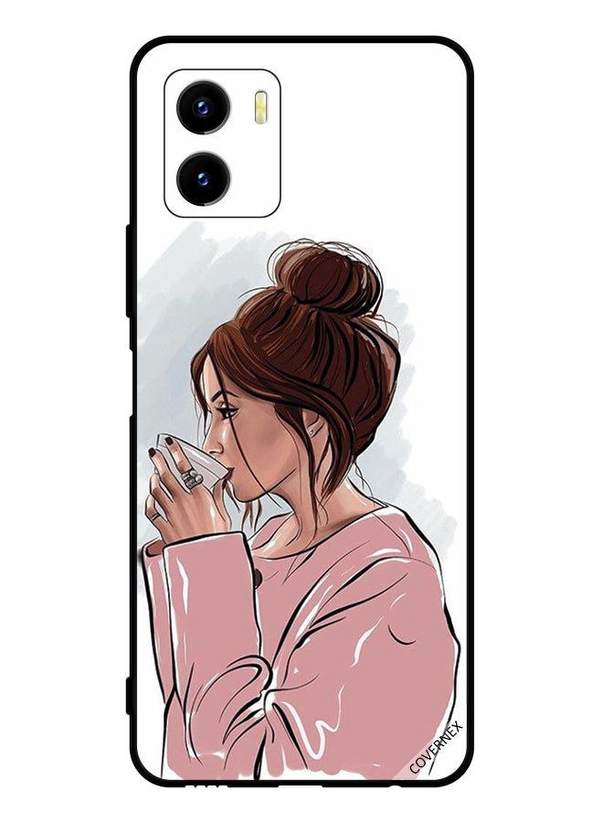 Covernex Protective Case Cover For vivo Y15s Drinking Tea - Image 1