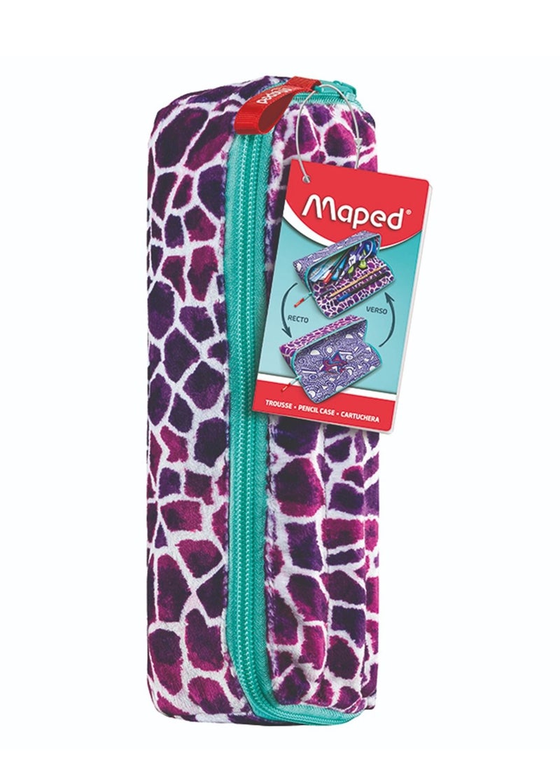 Maped Maped Pencil Case Effect Pink  - Image 1