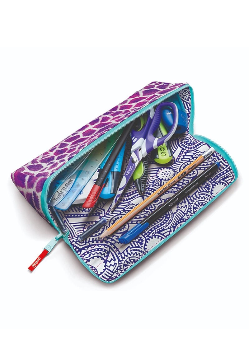 Maped Maped Pencil Case Effect Pink  - Image 3