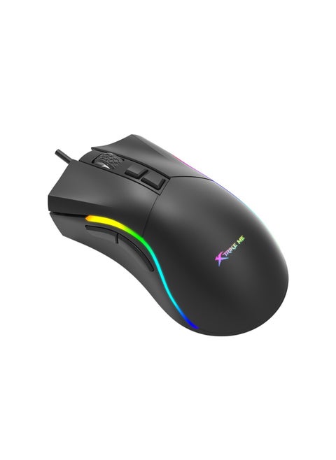 Gm226 Rgb Gaming Mouse - Optical Sensor 7,200 Dpi - 7 Programmable Buttons - With Software