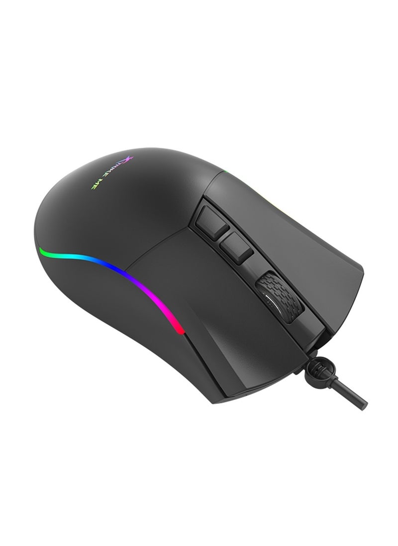 XTRIKE ME - Gm226 Rgb Gaming Mouse - Optical Sensor 7,200 Dpi - 7 Programmable Buttons - With Software - Image 1