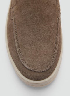 Mango Man Split Leather Moccasin  Shoes  - Image 5