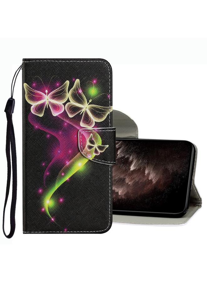 S-TOP Case For Samsung Galaxy S22 Ultra 5G Coloured Drawing Pattern Leather Phone Case - Image 1