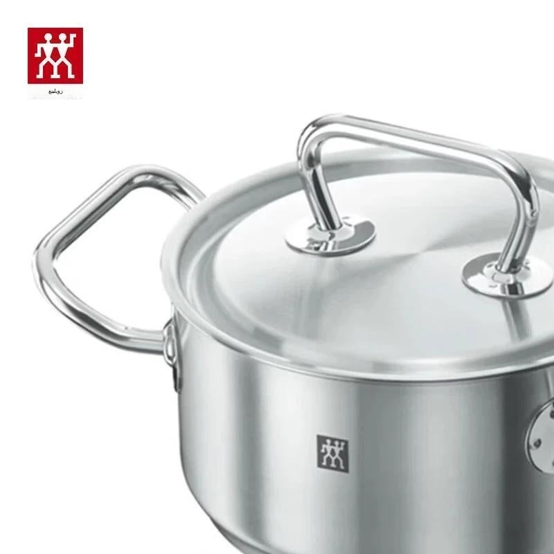 Zwilling Classic II 16cm Shallow Pot - Stainless Steel Cookware for Soups, Noodles &  More - Image 4