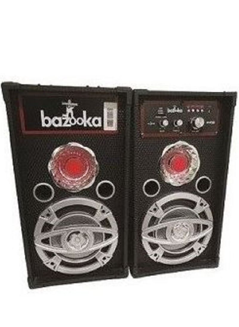 Bazooka BZ-6200 Multimedia Speaker System - Black 
