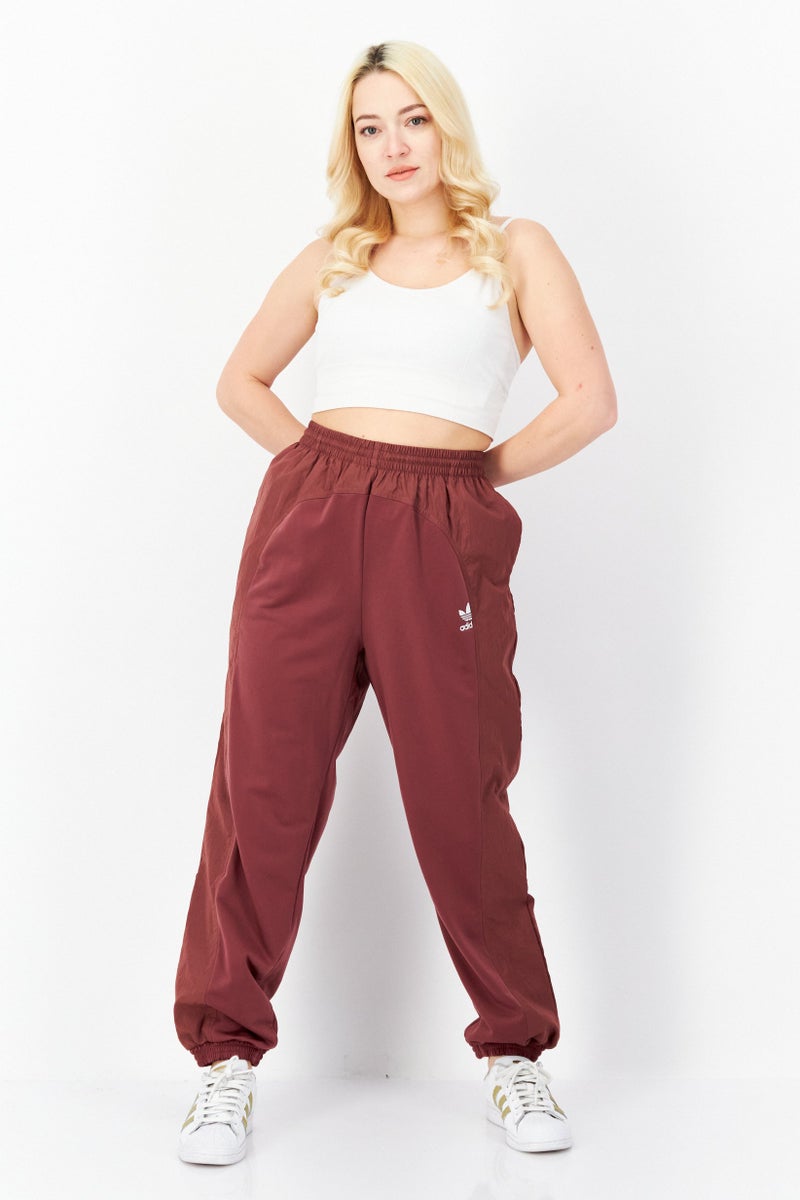 adidas Originals Women Sportswear Fit Training Track Pants, Dark Brown - Image 2
