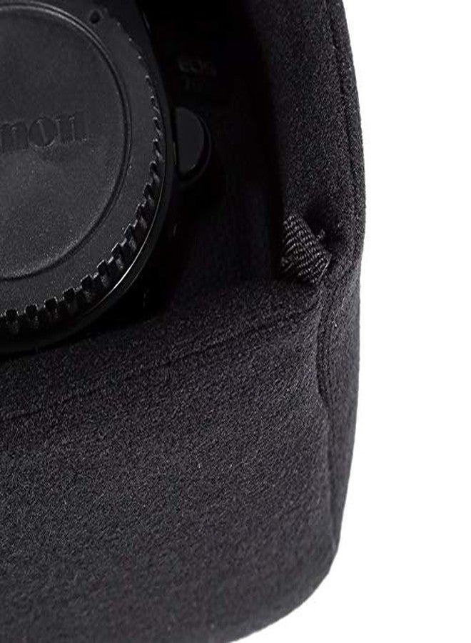 Zerone Waterproof Camera Bag,Camera Inner Bag Shockproof Padded DSLR Camera Bags Insert Case, Camera Organizer with Hook and Loop,Small Camera Insert for Camera Storage(Black) - Image 3