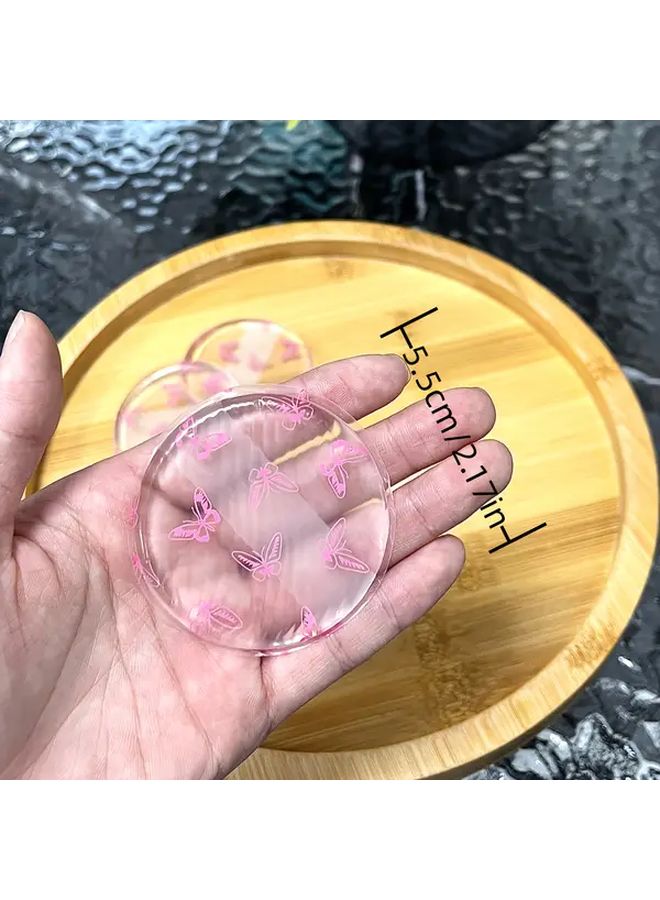 3 قطع إسفنجة مكياج إسفنجة خلاط تجميل أدوات مكياج أساس كريم بي بي مسحوق ناعم 2.17 بوصة - Image 5