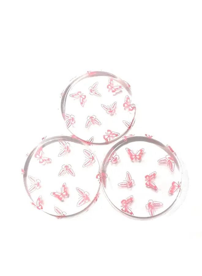 3 قطع إسفنجة مكياج إسفنجة خلاط تجميل أدوات مكياج أساس كريم بي بي مسحوق ناعم 2.17 بوصة - Image 1