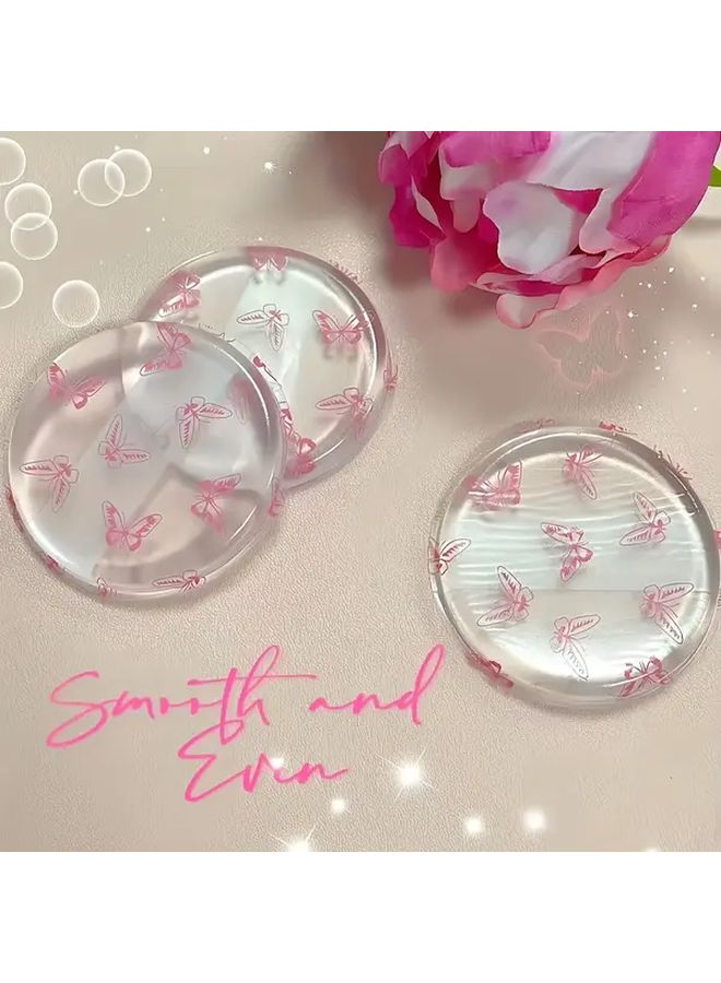 3 قطع إسفنجة مكياج إسفنجة خلاط تجميل أدوات مكياج أساس كريم بي بي مسحوق ناعم 2.17 بوصة - Image 3