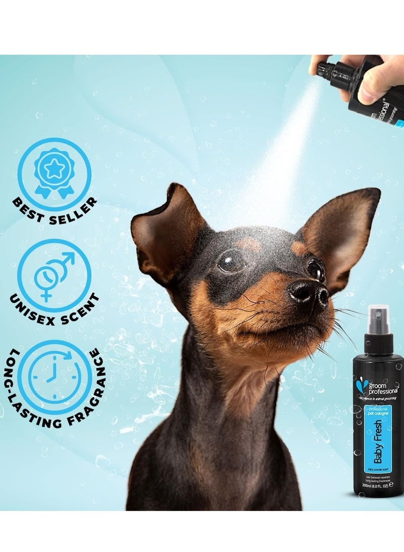 Groom Professional Baby Fresh Cologne For Dogs 200 ml Multicolor - Image 2