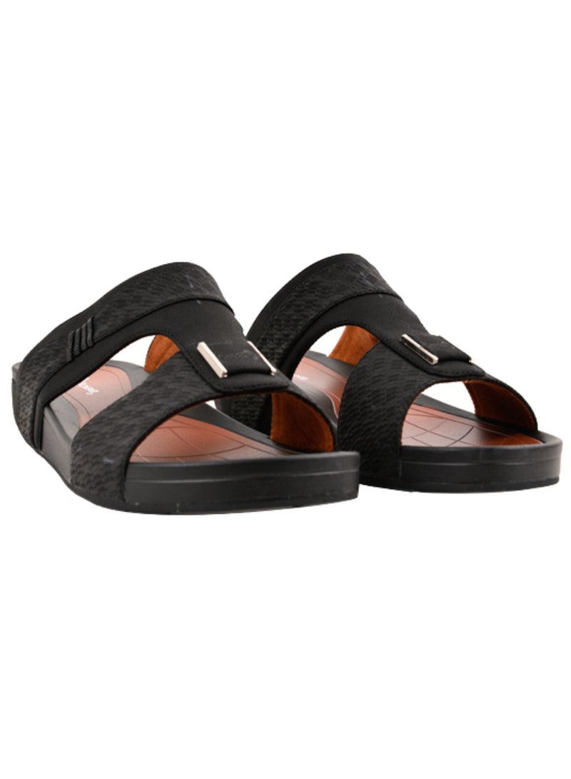 Egoss Mens Arabic Sandals Black - Image 5