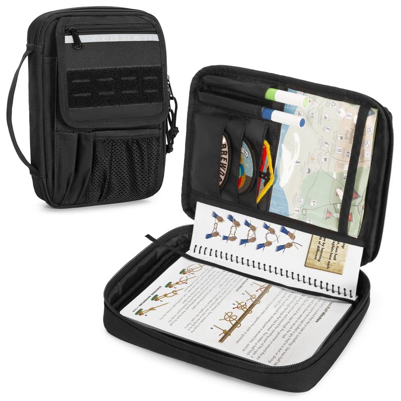 Damero Handbook Cover Compatible with BoyScouts Handbook Book Sleeve Protector for BoyScouts Manuals - Image 2