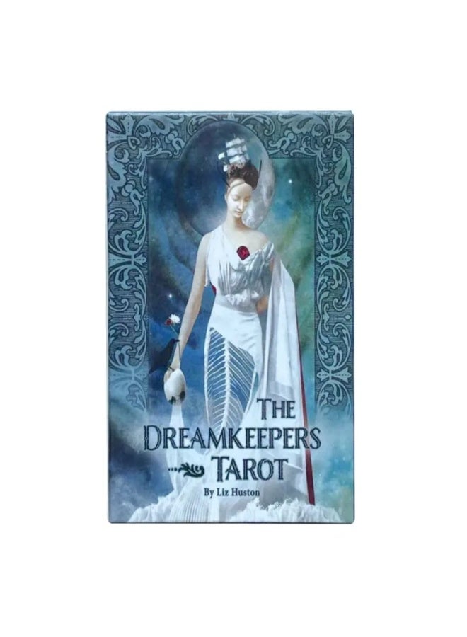 NIBEMINENT Dream Guardian Tarot Card Divination Set (English Version) - Board Game with Tarot Card Layouts for Party Use - Paper Card Table Game Set - Image 1