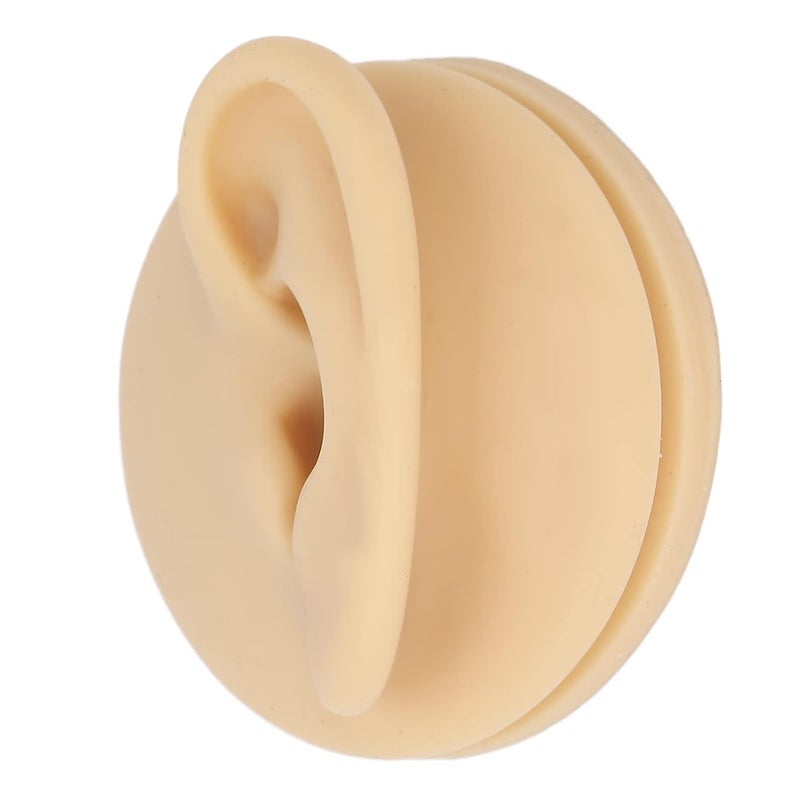 woobles Silicone Ear Model, Soft Silicone Simulation Human Left Ear Simulation Artificial Ear Display Model for Wearing Hearing aids for Medical Teaching aids - Image 5