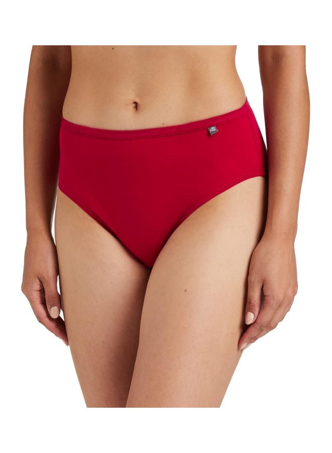 Jockey 1406 Women High Coverage Super Combed Cotton Mid Waist Hipster with Concealed Waistband and StayFresh Treatment Pack of 3 - Image 2