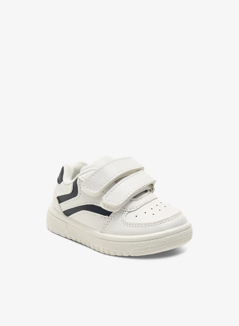 LBL by Shoexpress Boys Panelled Sneakers With Hook And Loop Closure