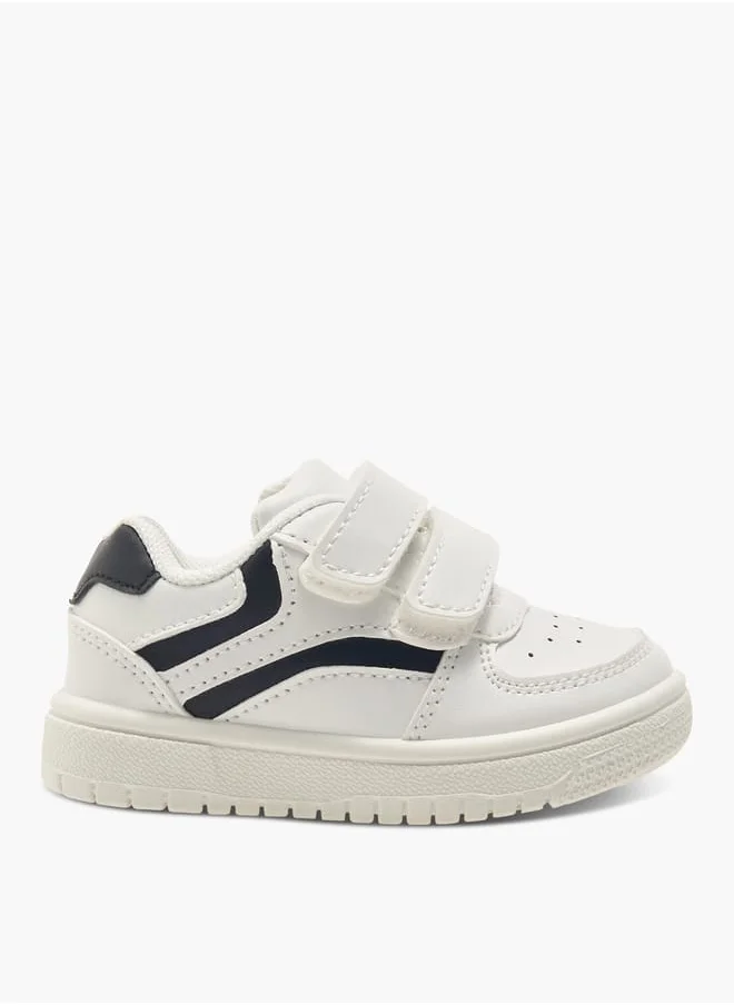 LBL by Shoexpress Boys Panelled Sneakers With Hook And Loop Closure