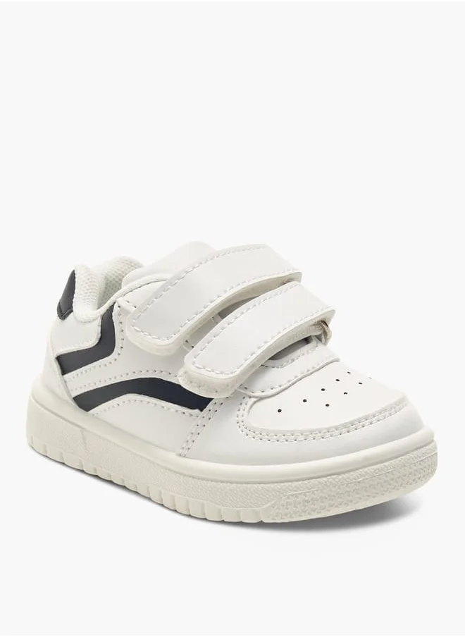 LBL by Shoexpress Boys Panelled Sneakers With Hook And Loop Closure