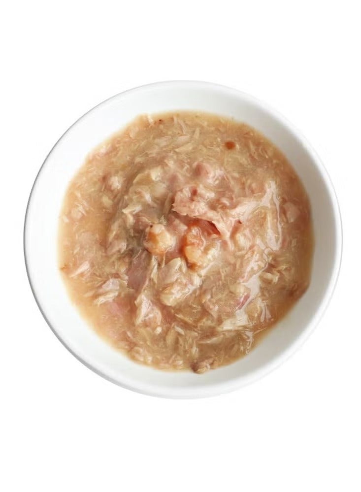 كيت كات طعام قطط رطب بنكهة تونة لحم أبيض و جمبري مع حليب الماعز 6 عبوات بوزن 70 جرام - Image 3