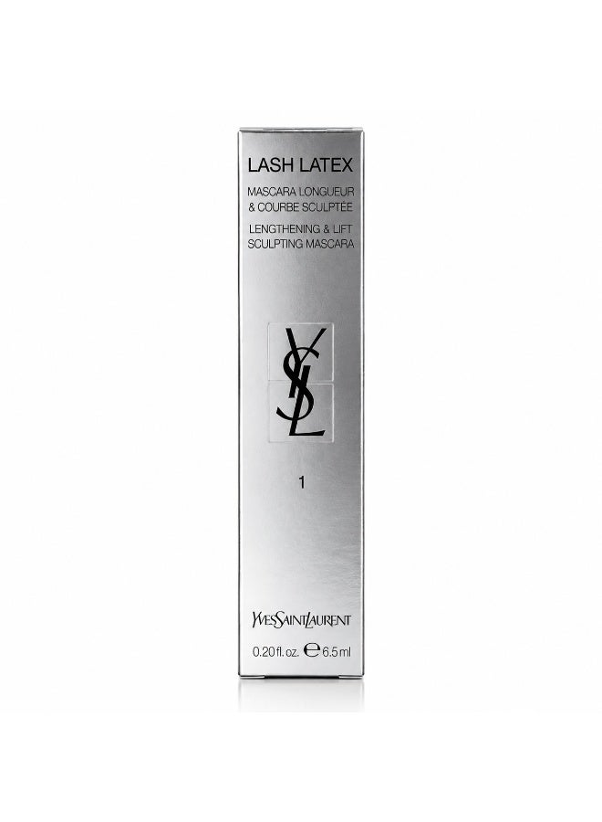 Yves Saint Laurent Lash Latex Mascara 6.5ml | Lengthening & Lift Sculpting Mascara | Long Lasting Volume, Curl & Defined Lashes - Image 2