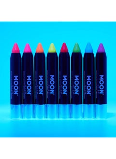 Blacklight Neon Glitter Face Paint Stick/Body Crayon Makeup For The Face & Body Set Of 8 Colours Glows Brightly Under Blacklights - pzsku/Z2AB7F20537A9EFABCD06Z/45/_/1694503752/4ae7f377-556e-45f2-85ca-dcfbdcb170a3