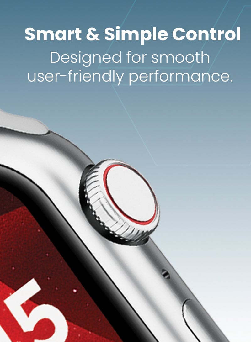 Moxedo Mevo Smart Watch for Android & iOS with 1.71" HD AMOLED Display, Wireless Charging, Chat GPT AI Assistant, Bluetooth Calling, Fitness & Health Tracker, Sleep Monitor, IP67 Waterproof (Gray) - Image 4