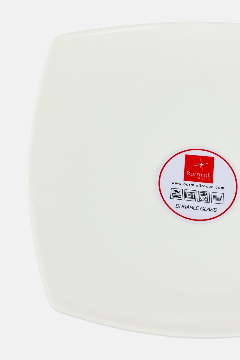 Bormioli Rocco Glass Dinner Plate, White - Image 3