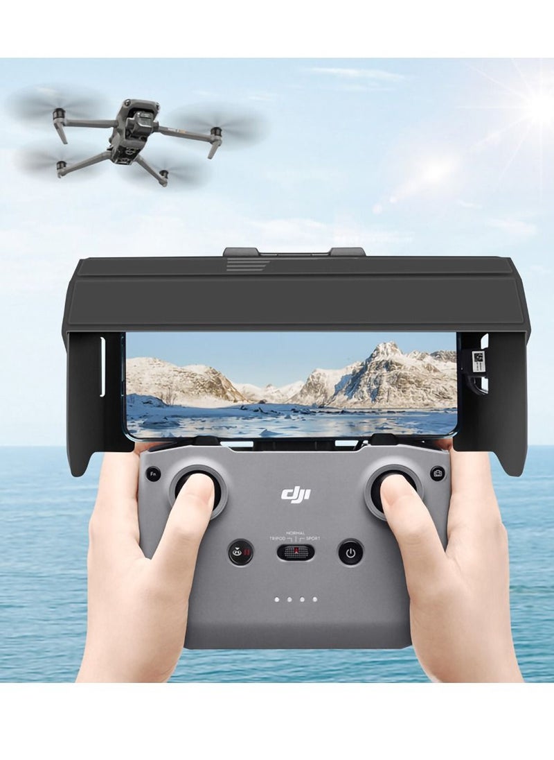 Y&D - Drone Sunshade for DJI Mavic 3/Mini 2/Mavic Air 2/DJI 2S Controller Small and Lightweight Non-deformable Magnetic Design Precise Fit Suitable 4.4-7.1 inch Smartphone Screens - Image 1