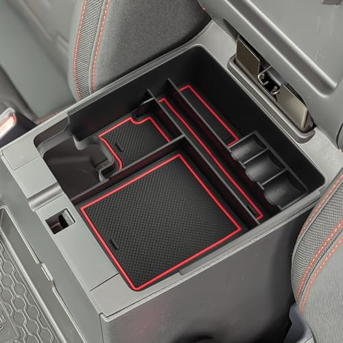 SHAOHAO for 2025 2026 Nissan Frontier Center Console Organizer Tray 20222025 2026 Nissan Frontier SSVProXPro4XSL Console Tray Frontier 2023 2024 2025 2026 Accessories Armrest Box Organizer - Image 1