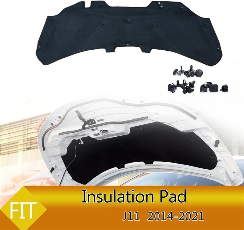 Wivplex Front Engine Hood Insulation Pad for Nissan Qashqai - Image 3