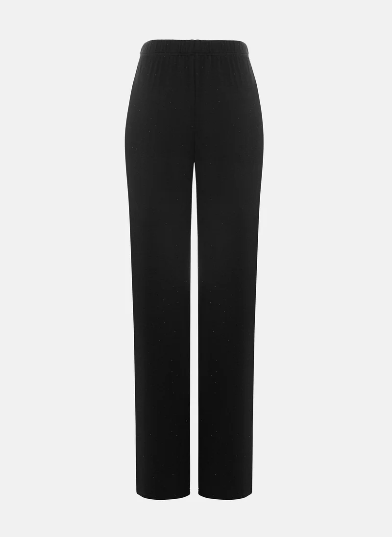Lichi Rhinestone jersey trousers
