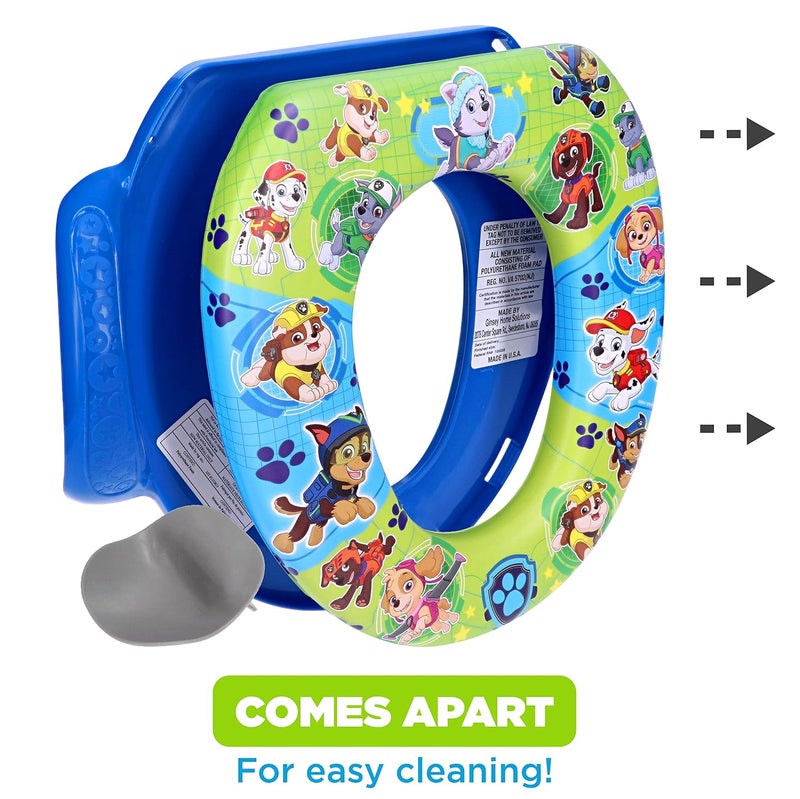 Nickelodeon PAW Patrol Mission Paw Soft Potty Seat and Potty Training Seat  Soft Cushion Baby Potty Training Safe Easy to Clean - Image 3
