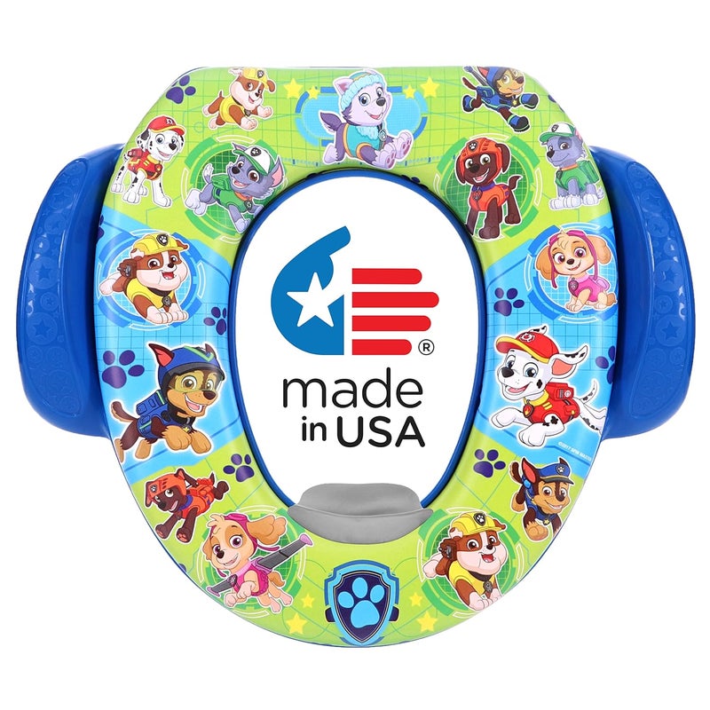 Nickelodeon PAW Patrol Mission Paw Soft Potty Seat and Potty Training Seat  Soft Cushion Baby Potty Training Safe Easy to Clean - Image 1
