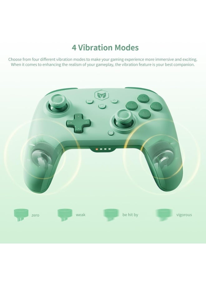 BIGBIG WON Classic Gamepad BIGBIG WON CHOCO PC Gaming Controller for Switch / PC / Android / iOS with Custom Button, 6-Axis Gyro, Dual Shock, 128-Step Macro Programming, NFC, Turbo, 850mAh Battery, One-Click Activation - Image 5